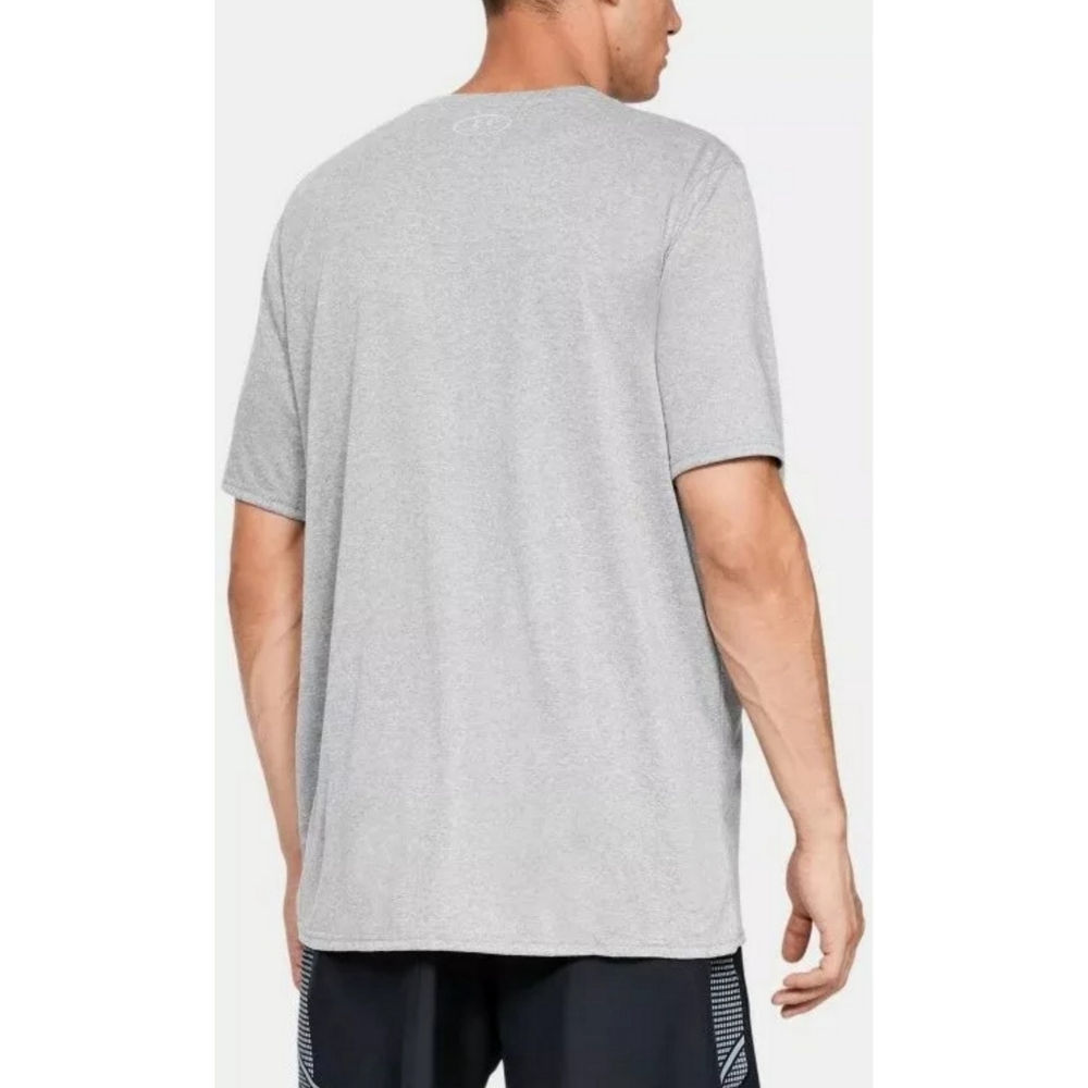 UNDER ARMOUR UA Locker 2.0 Grey T-Shirt Mens 4XL - Picture 2 of 3